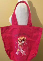 Canvas “Stronger Together” tote bag