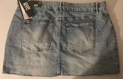 Madden NYC woman’s jean mini skirt
