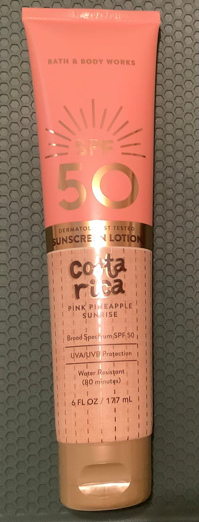 Bath and body works SunScreen lotion