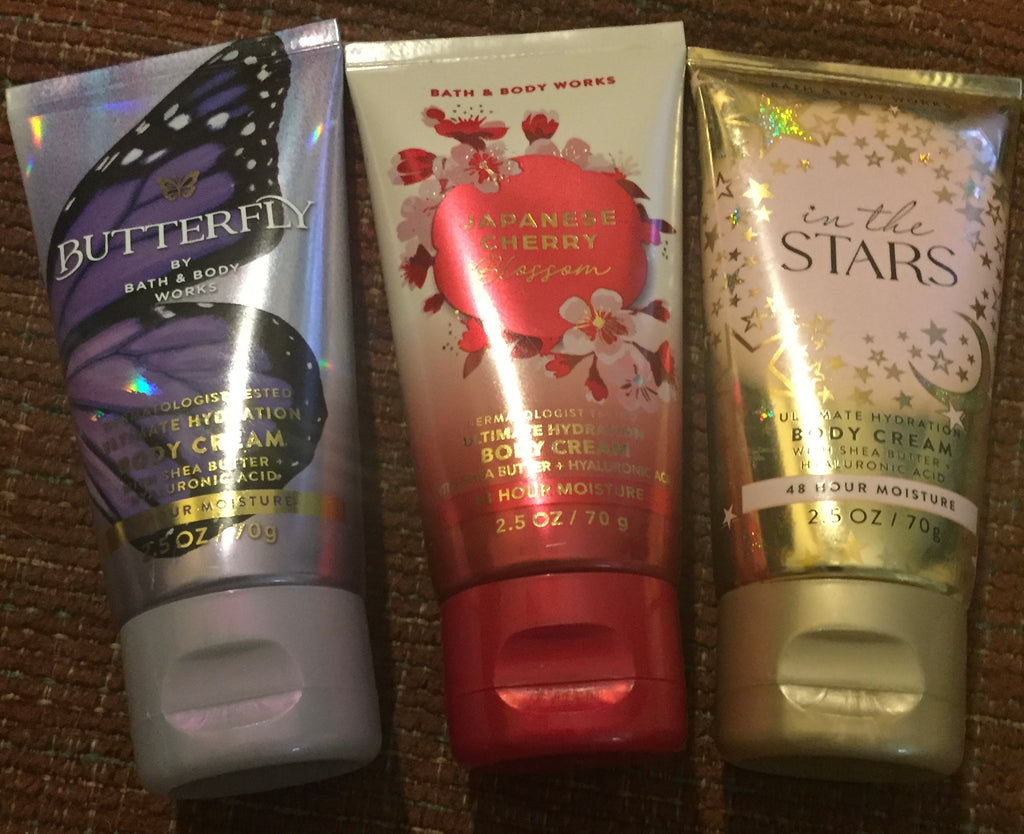 Bath and body works small body cream