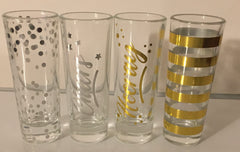 Let’s Celebrate Shot Glasses