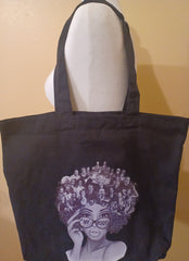 Canvas "My Roots" tote bag