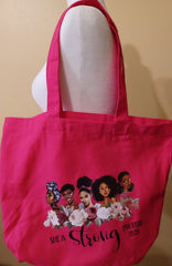 Cotton Canvas "We r Strong Bag