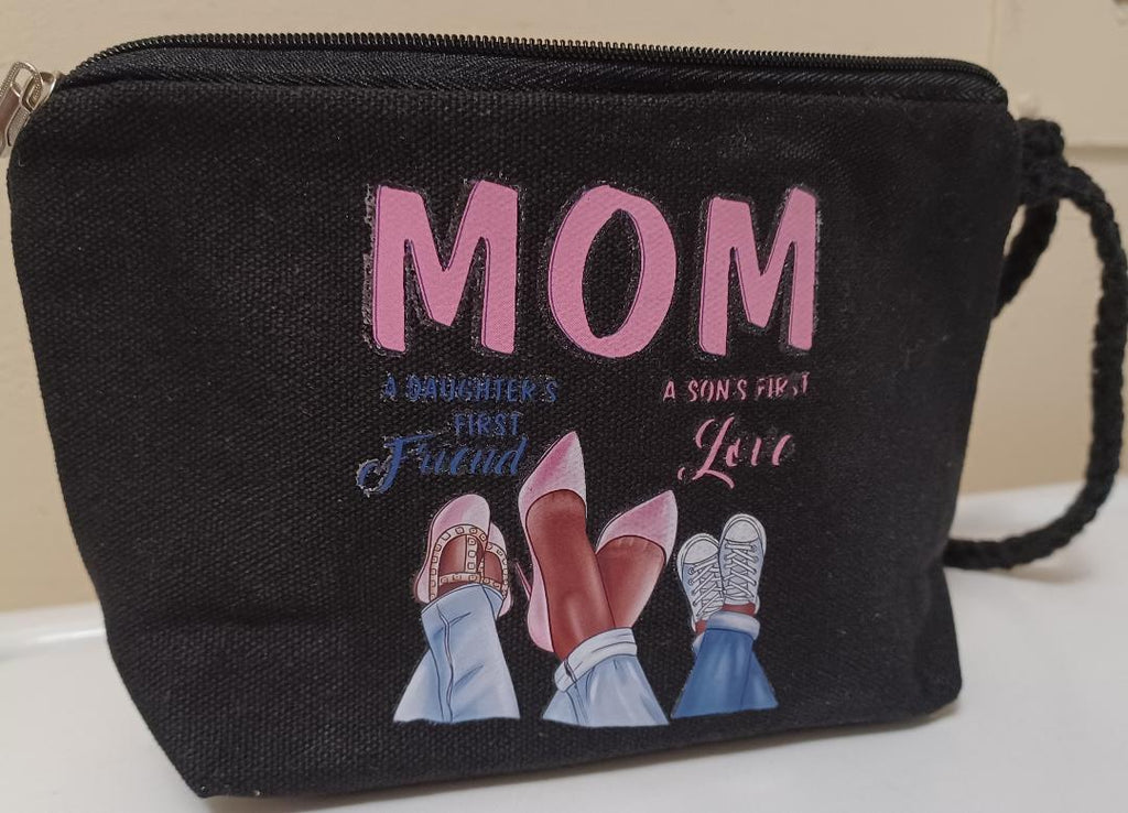 Canvas medium Size Wristlet