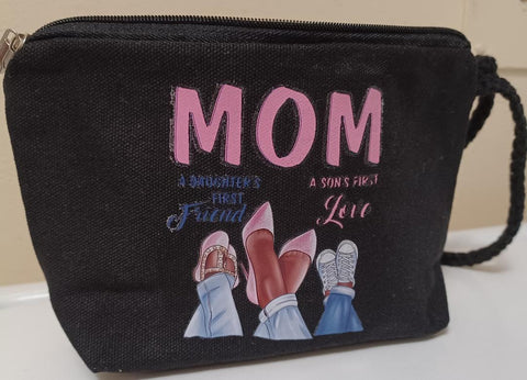 Canvas medium Size Wristlet